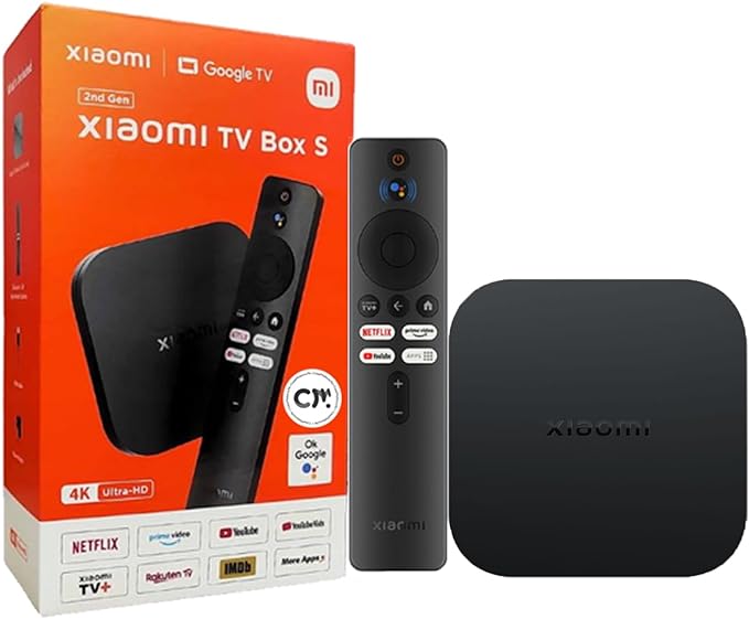 Xiaomi TV Box S (2nd Gen) 4K Ultra HD Streaming Media Player