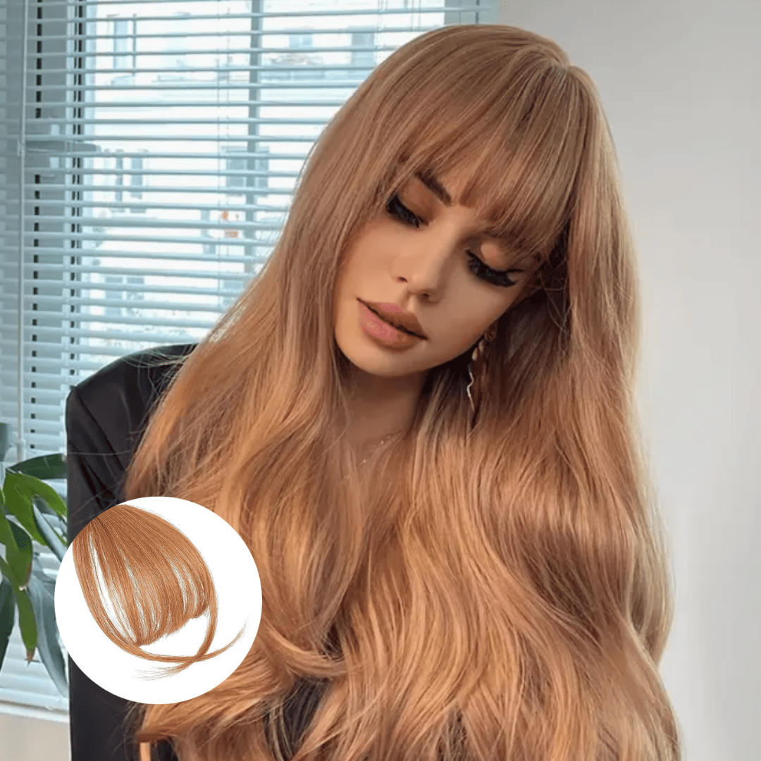 🎀Clip in Bangs (High temperature filament)