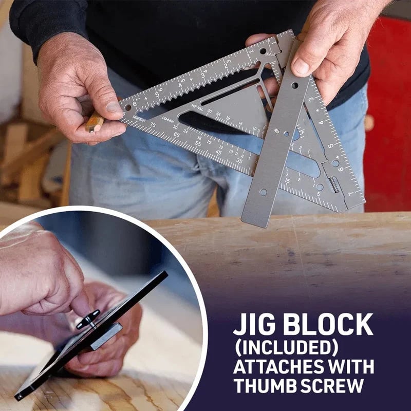 🔥LAST DAY 49% OFF - Innovative Rafter Square Tool