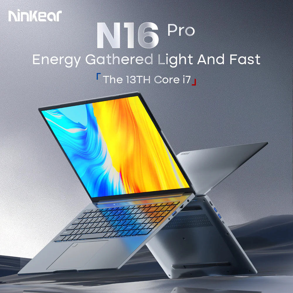 Ninkear N16 Pro 16-inch 2.5K 165Hz Intel Core i7-13620H WiFi 6 32GB RAM + 1TB SSD Portable Computer Windows 11 Office Notebook (Use Beyond162 to Save zl 782)