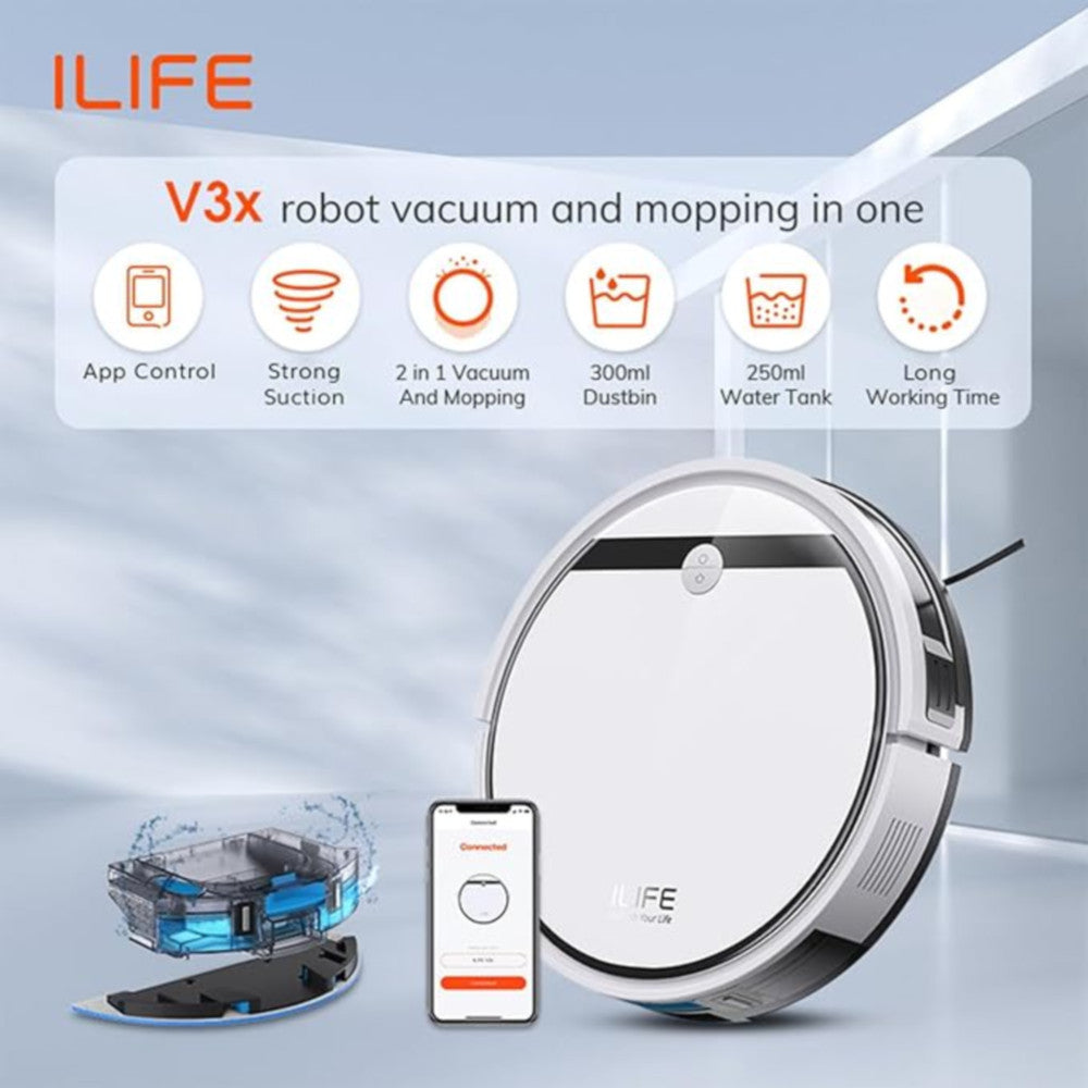ILIFE V3x Robotic Vacuum Cleaner