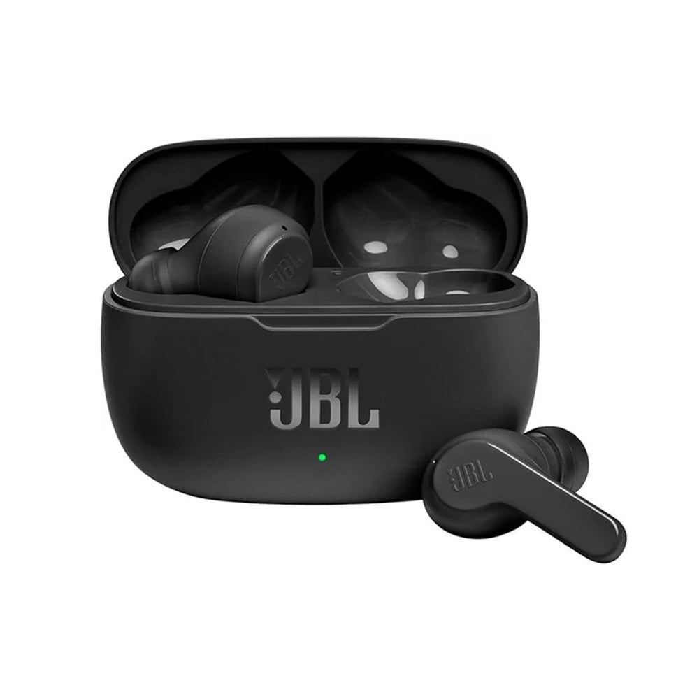 Prawdziwe bezprzewodowe słuchawki douszne JBL Wave 200TWS – czarne, białe, fioletowe