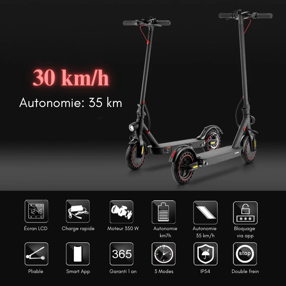 iScooter Trottinette Électrique i9 pro 350W