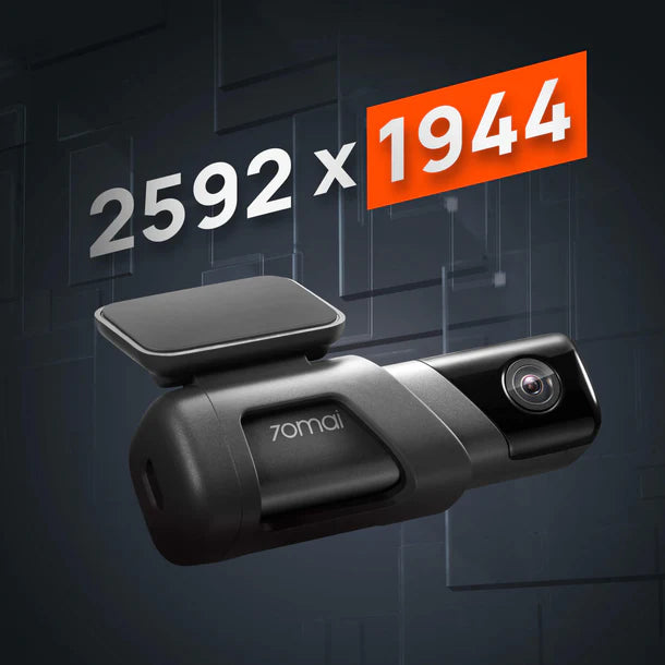 70mai Dash Cam M500 2.7K HDR Night Vision 170° FOV Driving Assistant